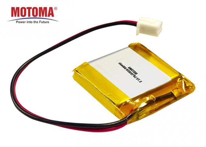 De vlakke Batterijen van Lipo Motoma, Lithium Ion Battery 3,7 V 600mah voor Mijnwerker Lamps 0