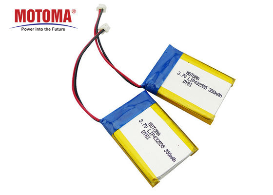 de Batterijen van 350mah Motoma, Li Polymer Battery 3,7 V voor Hoofdtelefoon
