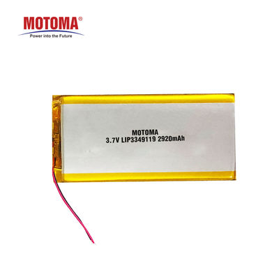 3,7 Voltlithium Ion Rechargeable Battery 2920mah met Lage Self-Discharge