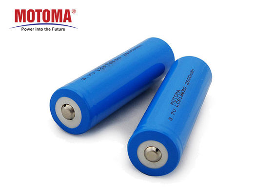 Navulbare Lithium Cilindrische Batterij, LCR 18650 Lithium Ionen3.7v Batterij 2600mAh