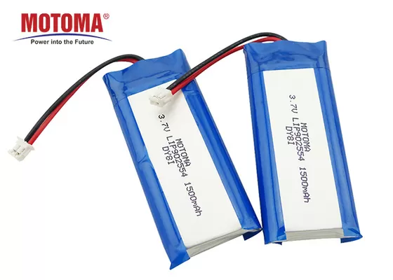 de Machinebatterij van 1500mah 3.7V POS Navulbaar met Hoge Consistentie