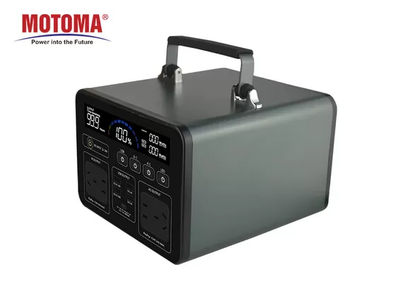 Noodsituatie 1000 Wh-Machtsbank, AC110V/220V-LithiumKrachtcentrale